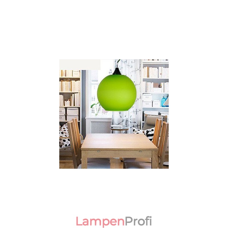 Einfache Mode Farbe Glas Kronleuchter Licht