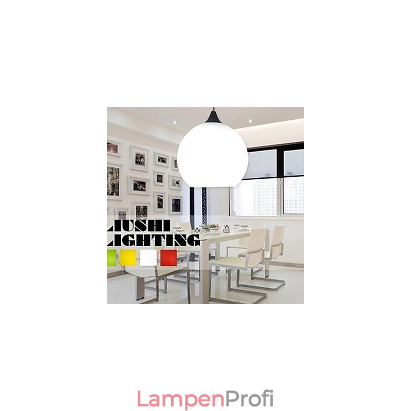 Einfache Mode Farbe Glas Kronleuchter Licht
