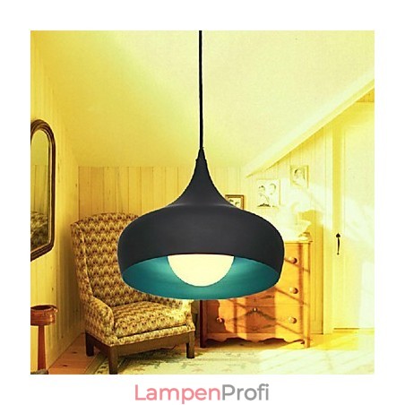 Moderne zeitgenössische Retro-Schüssel Mini-Stil Malerei Pendelleuchte Moderne zeitgenössische Retro-Schüssel Mini-Stil Malerei Pendelleuchte