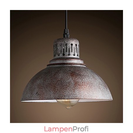 Retro Mini Stil Malerei Metall Pendelleuchte im Freien