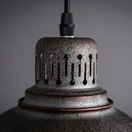 Retro Mini Stil Malerei Metall Pendelleuchte im Freien