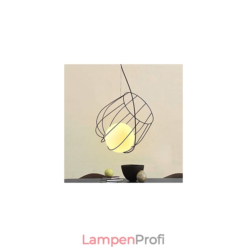 Retro Designer Metall Pendelleuchte