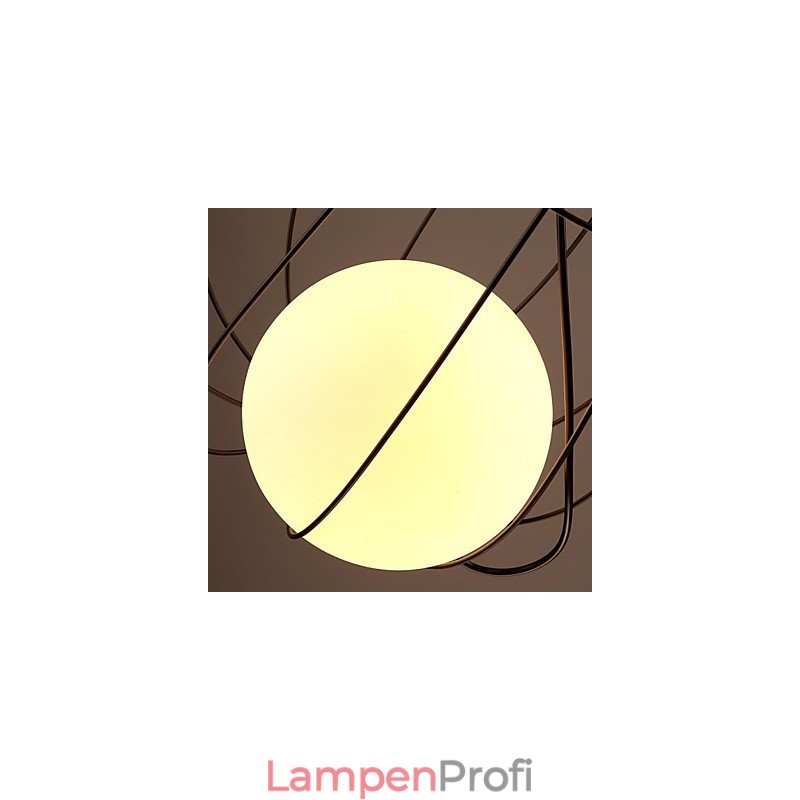 Retro Designer Metall Pendelleuchte