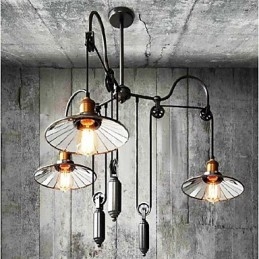 Kronleuchter aus Metall im Mini-Stil im Vintage-Landhausstil