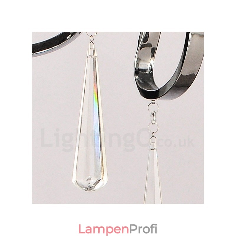 Moderner zeitgenössischer traditioneller klassischer rustikaler Lodge-Vintage-Landhaus-Insel-Kronleuchter aus Chrommetall