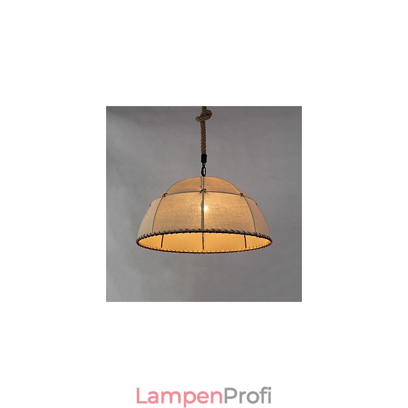 35CM Loft Industriellen Wind Geradlinig Leinen Amerikanischen Land Kreative Kunst Droplight Lampe