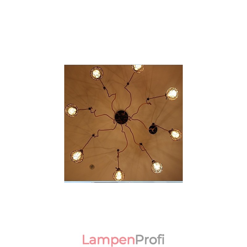 American Country Retro 8 Kopf Schönheit Blume Anhänger