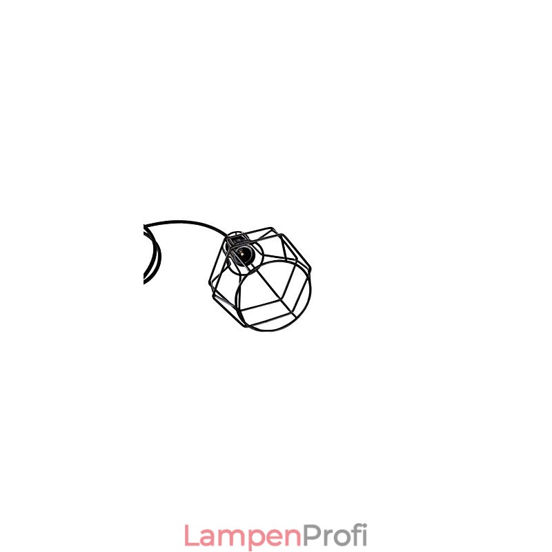 Retro Mini Stil Malerei Metall Pendelleuchte Garage