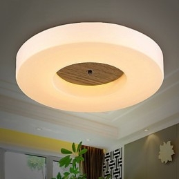 Moderne zeitgenössische Country Mini-Stil andere Holz Bambus Pendelleuchte