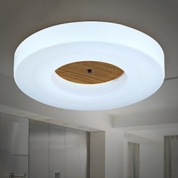 Moderne zeitgenössische Country Mini-Stil andere Holz Bambus Pendelleuchte