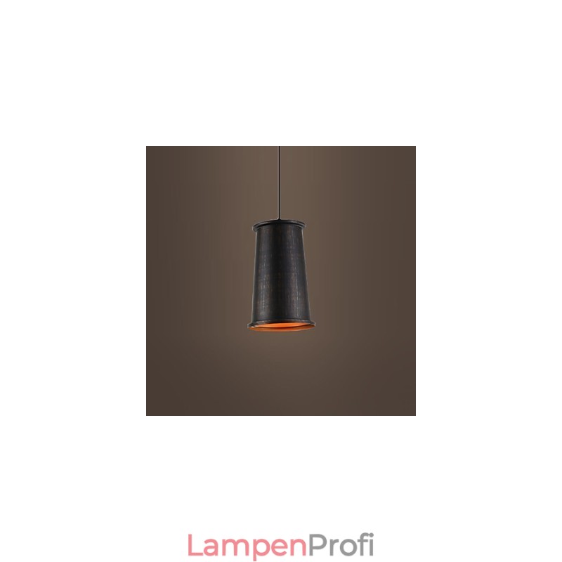 Retro Designer Metall Pendelleuchte
