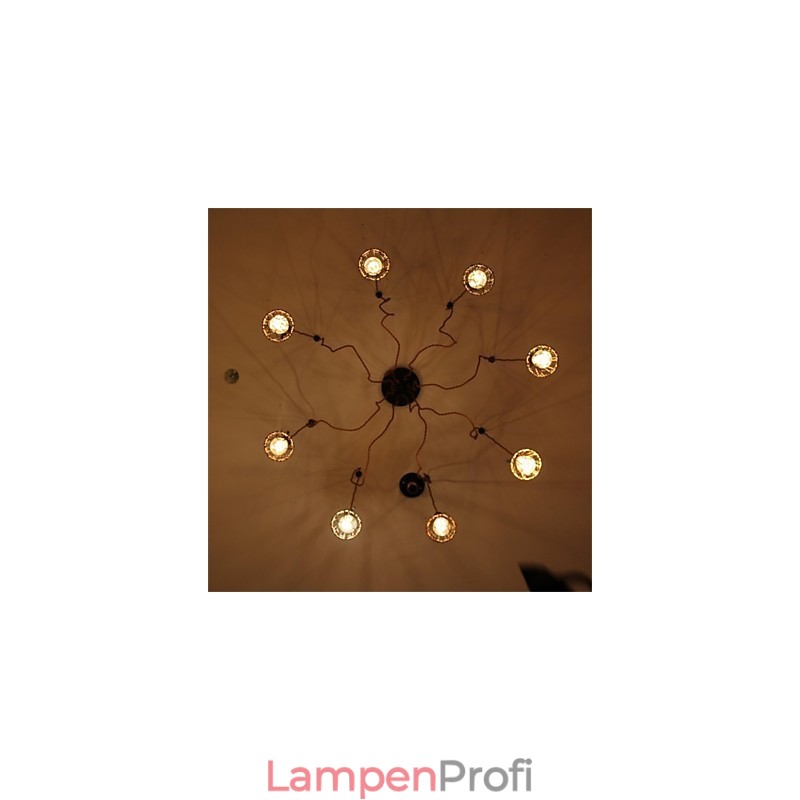 American Country Retro 8 Kopf Schönheit Blume Anhänger