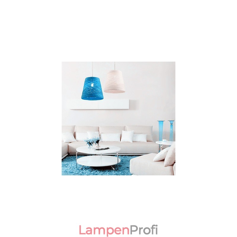 Moderne ländliche Cany Art gewebte Rattan-Einzelkopf-Hängelampe