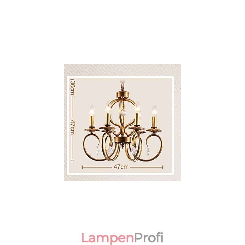 Kronleuchter Pendelleuchte Mini Stil Traditionell Klassisch Metall