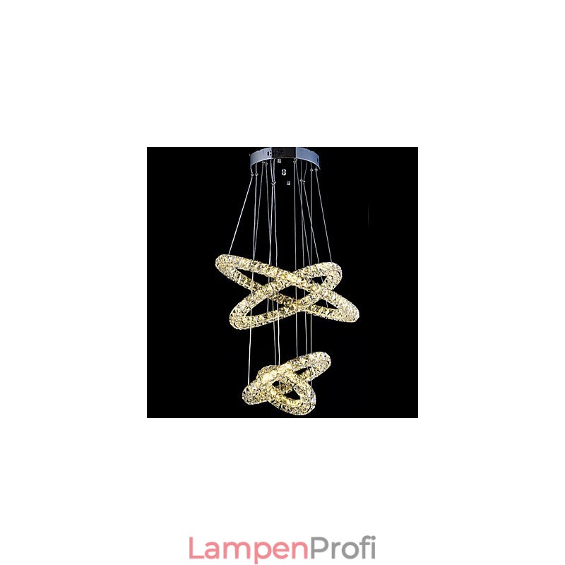 Kristall Ring Anhänger Licht Moderne Decke Kronleuchter Beleuchtung Lampe Leuchten mit