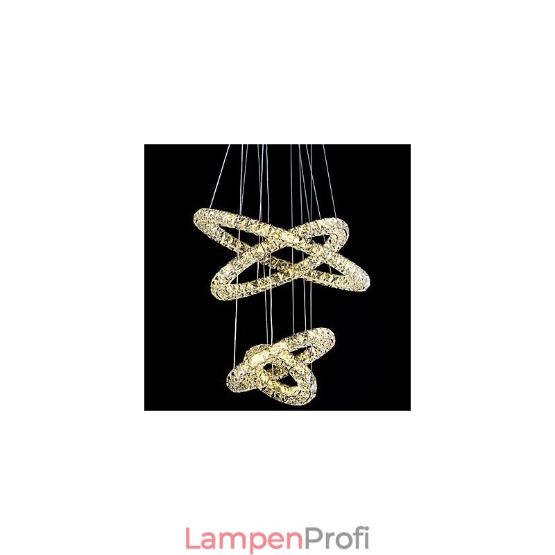 Kristall Ring Anhänger Licht Moderne Decke Kronleuchter Beleuchtung Lampe Leuchten mit