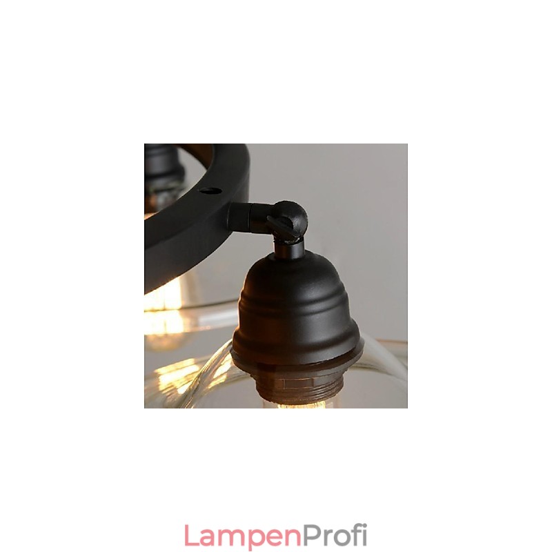 Traditionelle Klassische Vintage Retro Laterne Land Mini Stil Malerei Metall Anhänger Licht Esszimmer