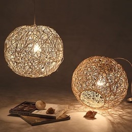 Cany Art Lampe Ländlichen Chinlon Droplight Droplight Lampe Licht