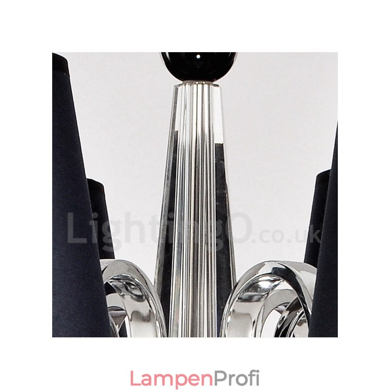 Moderner zeitgenössischer traditioneller klassischer rustikaler Lodge-Vintage-Landhaus-Insel-Kronleuchter aus Chrommetall