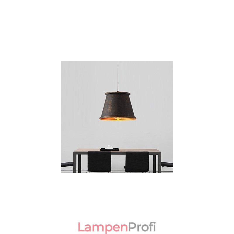 Retro Designer Metall Pendelleuchte