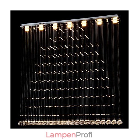 K9 Kristall Pendelleuchte Hängedraht Kronleuchter Beleuchtung Deckenleuchte Indoor Cafe