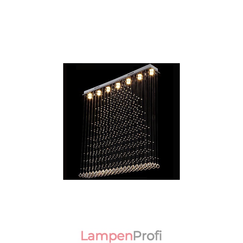 K9 Kristall Pendelleuchte Hängedraht Kronleuchter Beleuchtung Deckenleuchte Indoor Cafe