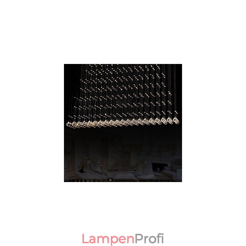 K9 Kristall Pendelleuchte Hängedraht Kronleuchter Beleuchtung Deckenleuchte Indoor Cafe