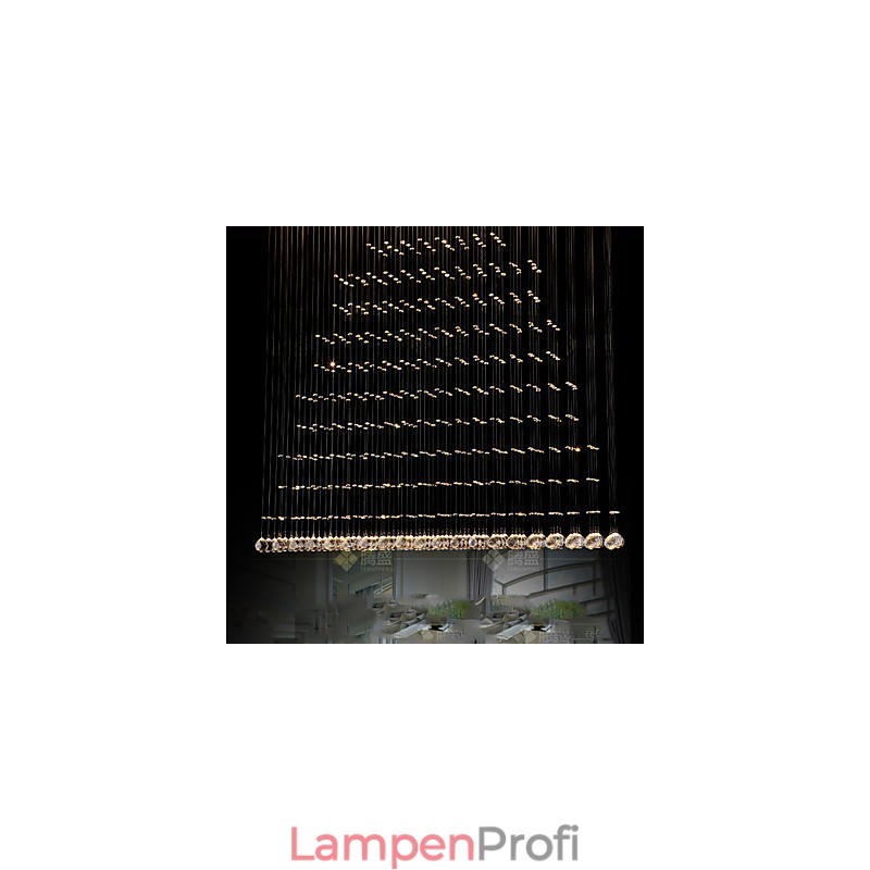 K9 Kristall Pendelleuchte Hängedraht Kronleuchter Beleuchtung Deckenleuchte Indoor Cafe