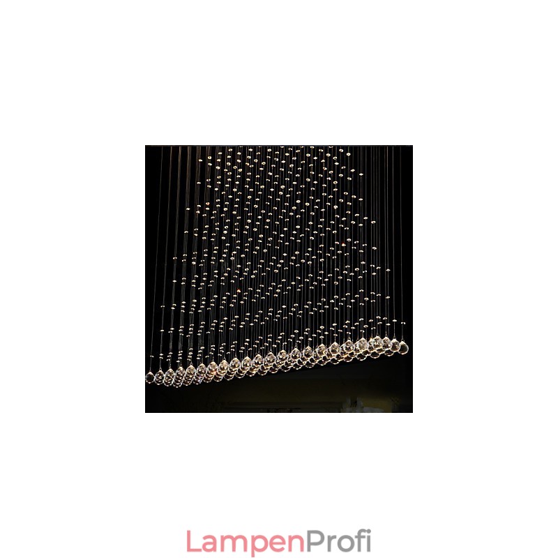 K9 Kristall Pendelleuchte Hängedraht Kronleuchter Beleuchtung Deckenleuchte Indoor Cafe