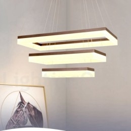 Wi-Fi Smart Dimmable 3 Tiers Moderne zeitgenössische Stil Home Pendelleuchte