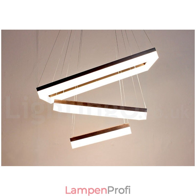 Wi-Fi Smart Dimmable 3 Tiers Moderne zeitgenössische Stil Home Pendelleuchte