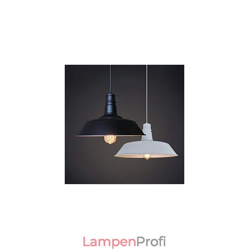 Retro Designer Metall Pendelleuchte