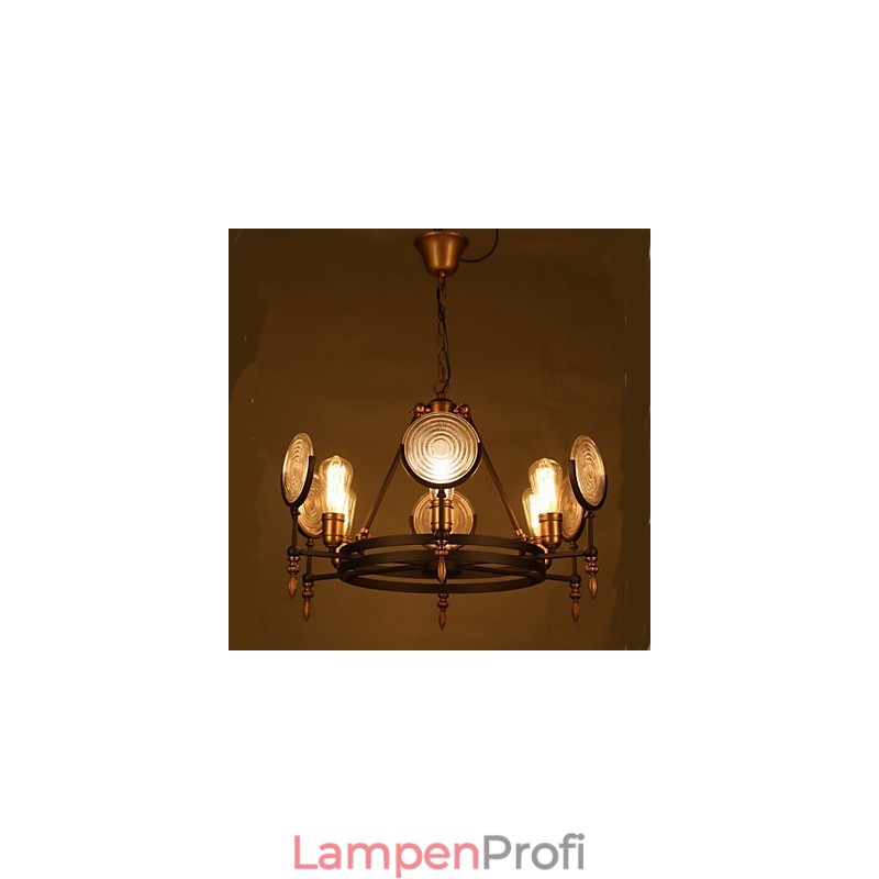 Retro Vintage Kronleuchter 6A