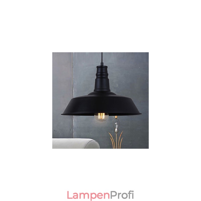 Retro Designer Metall Pendelleuchte