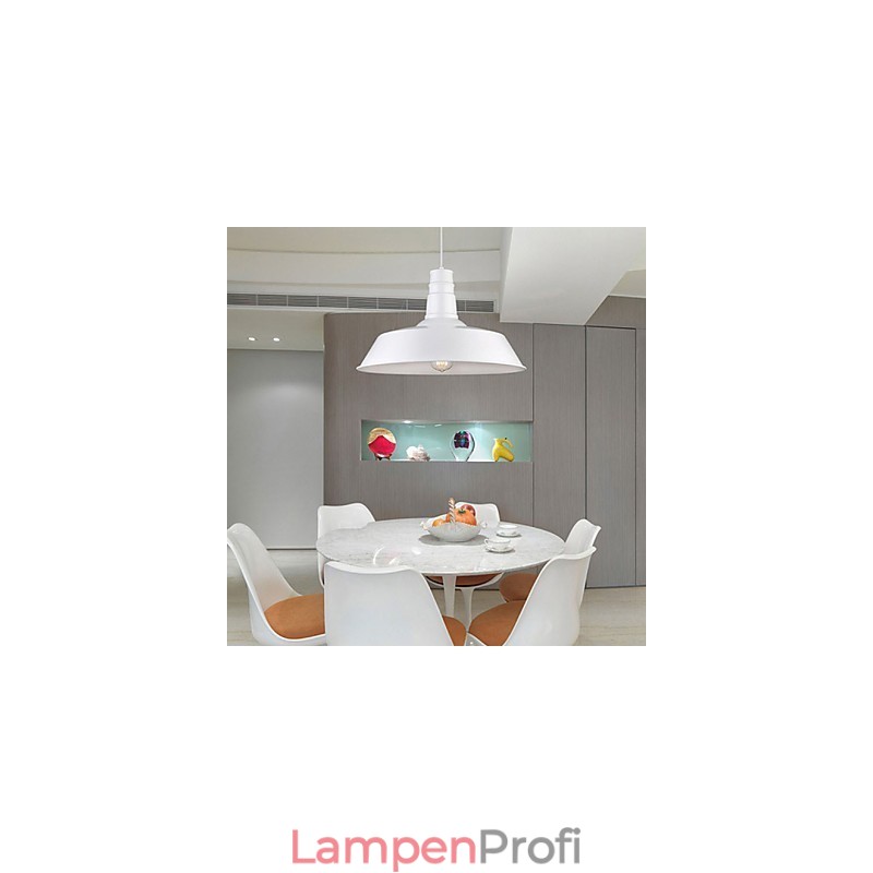 Retro Designer Metall Pendelleuchte