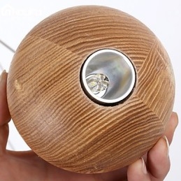 Pendelleuchten Mini-Stil Laterne Holz Bambus
