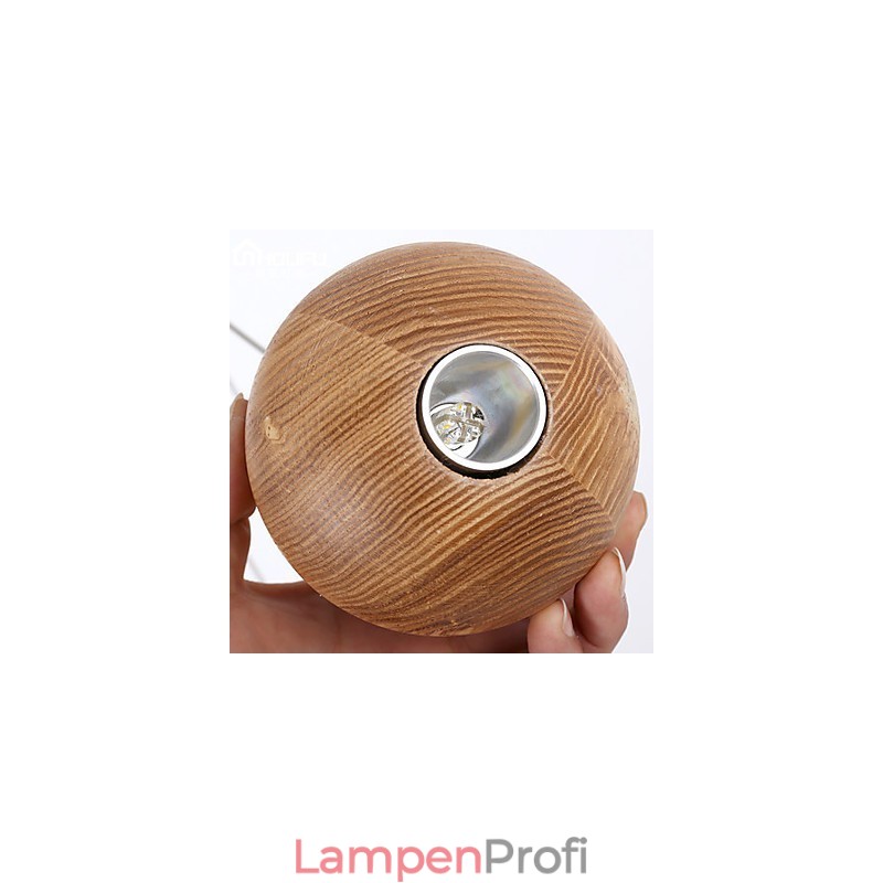 Pendelleuchten Mini-Stil Laterne Holz Bambus