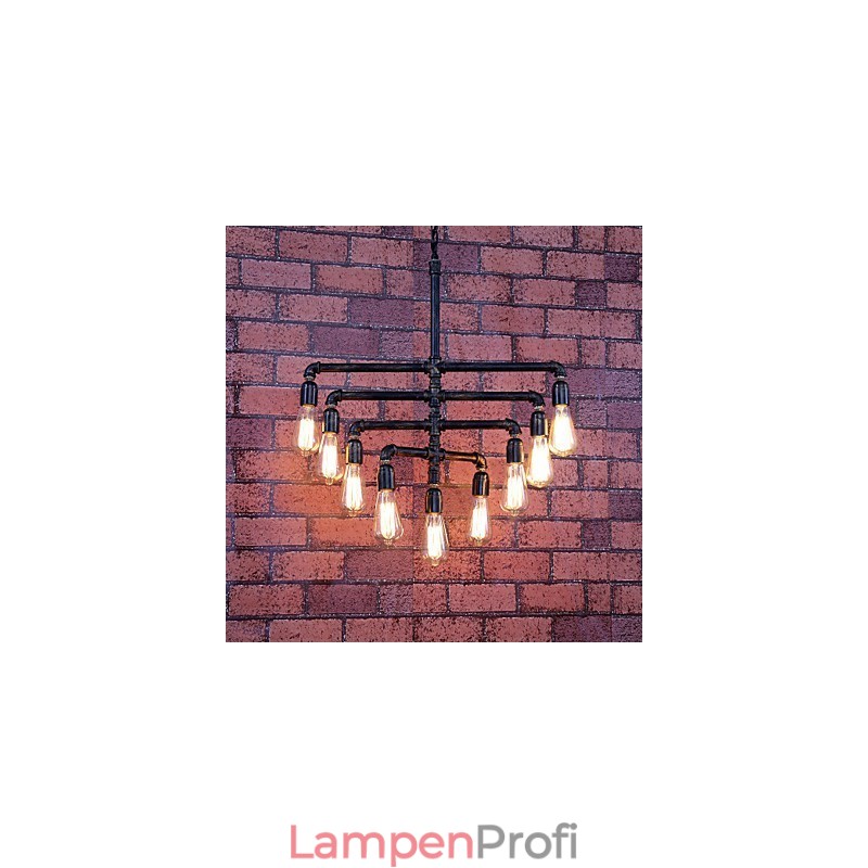 Deckenleuchte aus Metall im Vintage-Stil