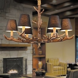 Kronleuchter Pendelleuchte Vintage Harz