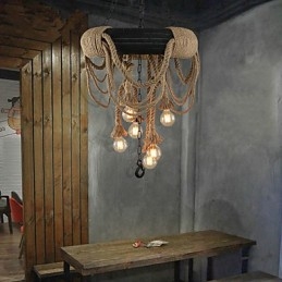 Pendelleuchten Mini-Stil Rustikal Lodge Kunststoff