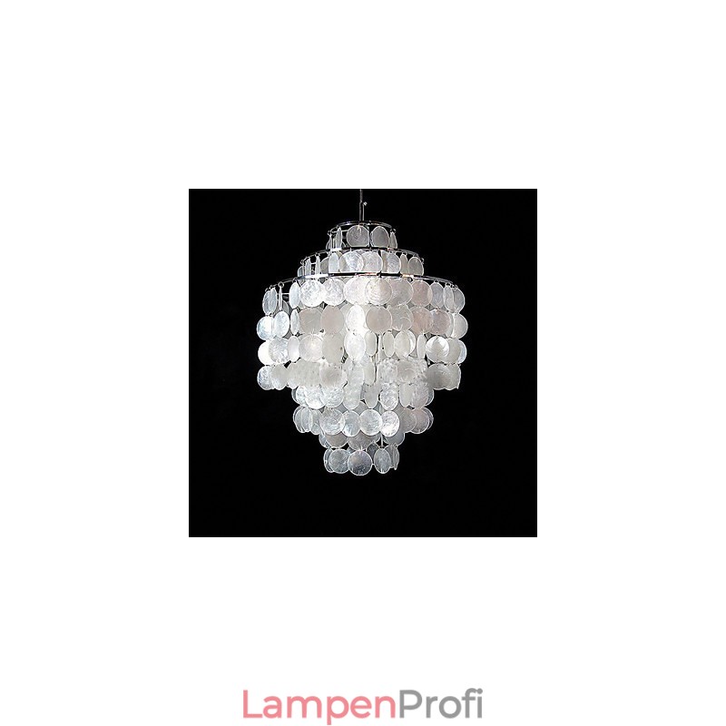 LAMP Minimalistischer Muschel-Kronleuchter Den Kronleuchter