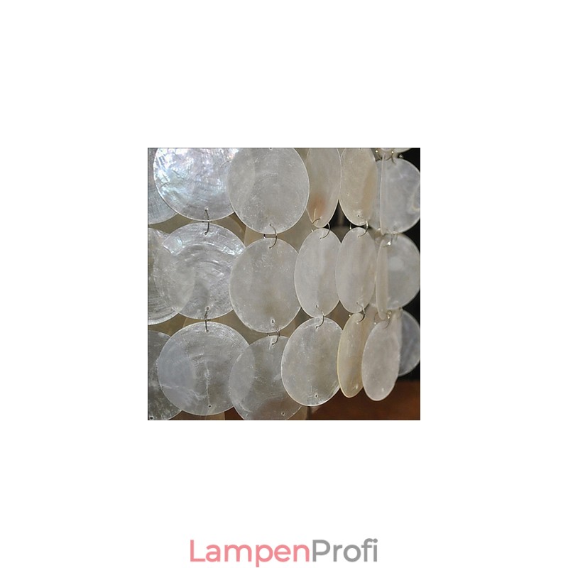 LAMP Minimalistischer Muschel-Kronleuchter Den Kronleuchter