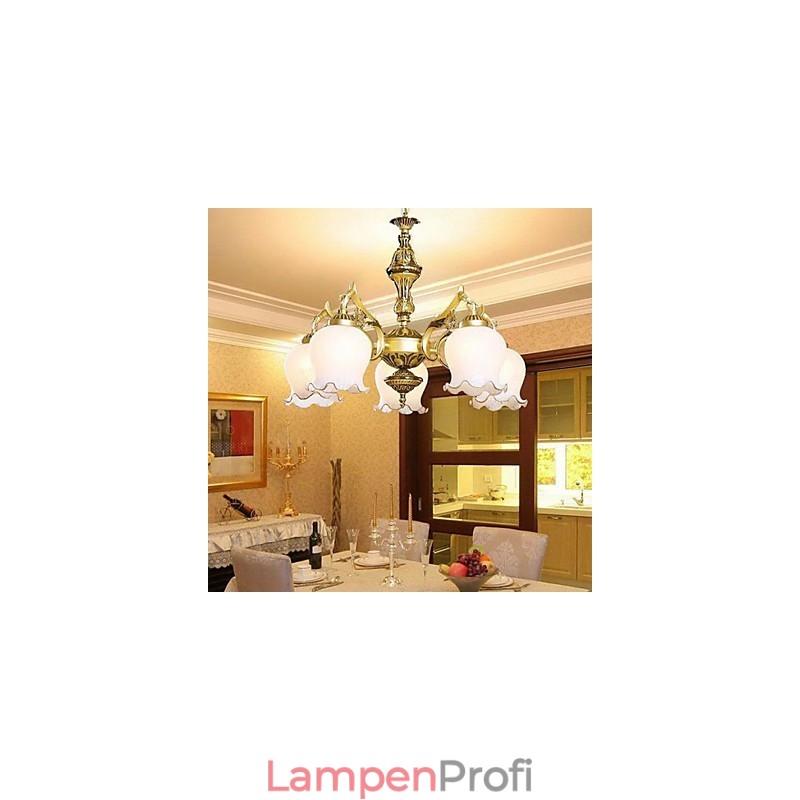 Jane Retro Lampe Eisen Mediterrane Beleuchtung 5