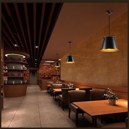 Klassische rustikale Lodge Vintage Mini-Stil Malerei Metall Pendelleuchte