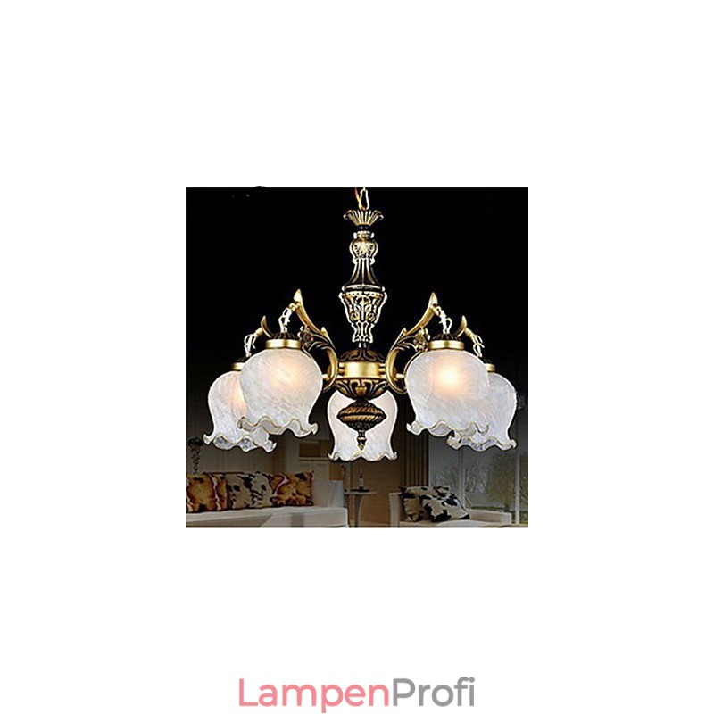 Jane Retro Lampe Eisen Mediterrane Beleuchtung 5