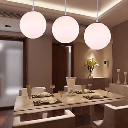 1 Lichter Moderne Glas Pendelleuchte