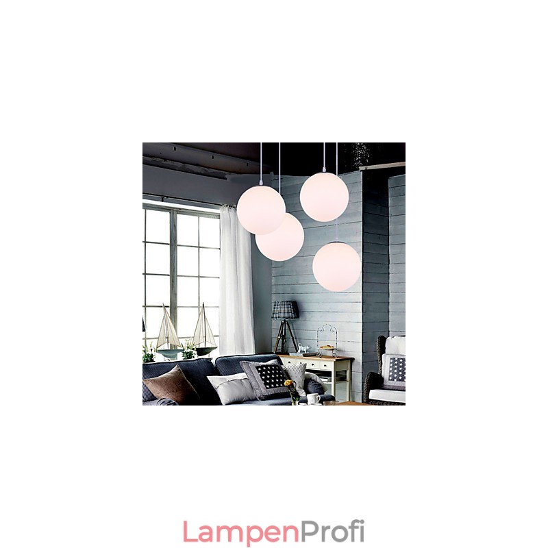 1 Lichter Moderne Glas Pendelleuchte