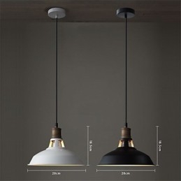 Industrielle Vintagen Mini Metall Pendelleuchte 1 Licht Multi Farbe Optional