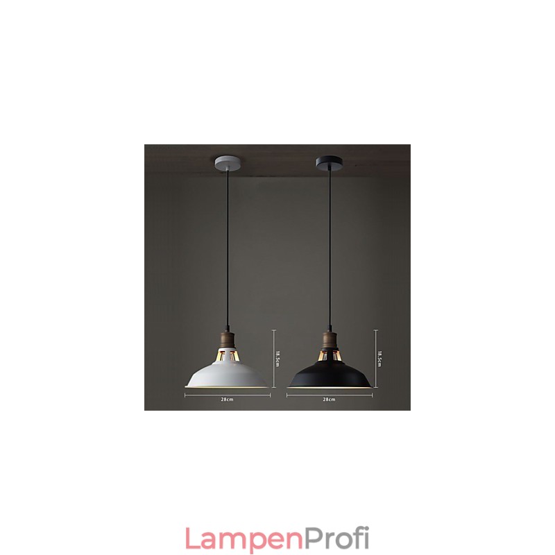 Industrielle Vintagen Mini Metall Pendelleuchte 1 Licht Multi Farbe Optional