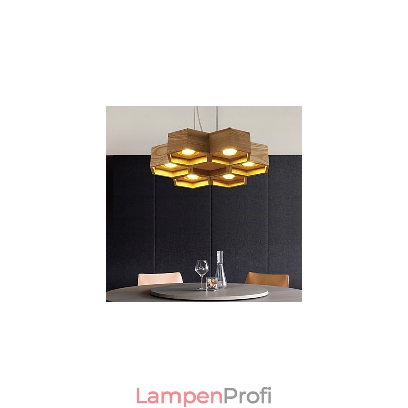 Pendelleuchten Country Holz Bambus